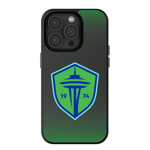 Seattle Sounders FC Linen iPhone MagSafe Compatible Phone Case for Apple iPhone
