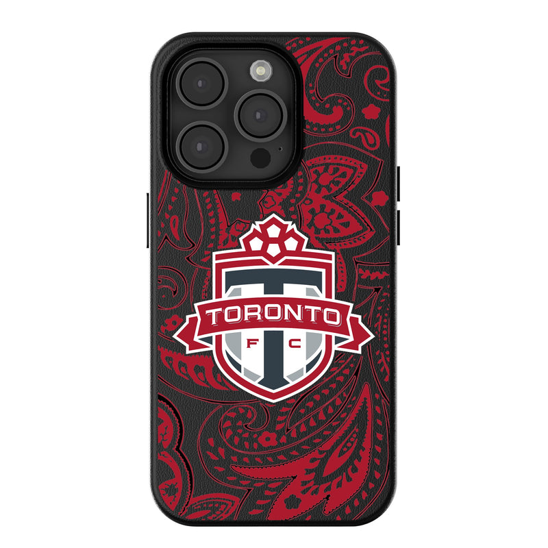 Toronto FC   Paisley iPhone MagSafe Compatible Phone Case