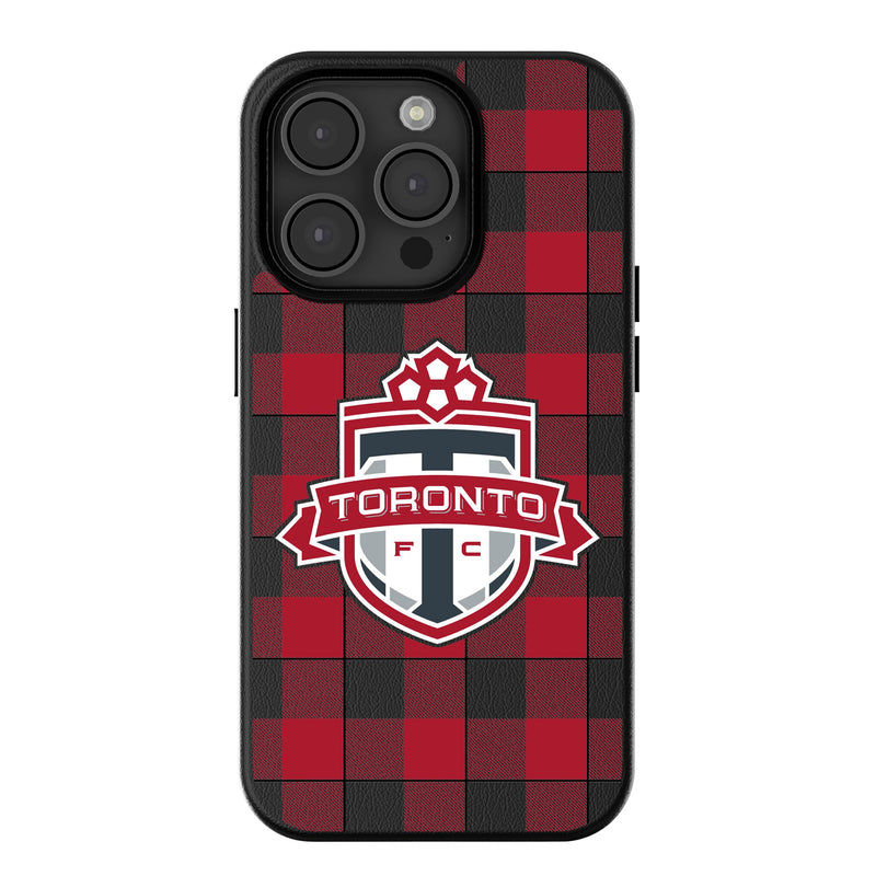 Toronto FC Plaid iPhone MagSafe Compatible Phone Case for Apple iPhone