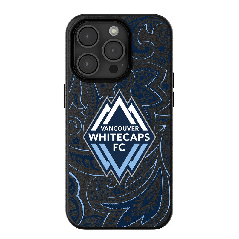 Vancouver Whitecaps   Paisley iPhone MagSafe Compatible Phone Case