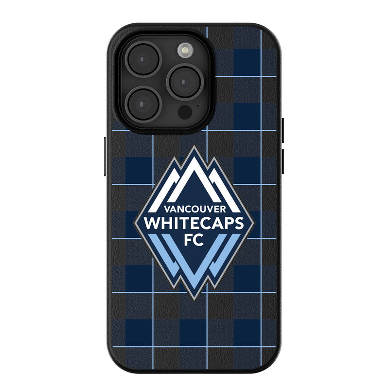 Vancouver Whitecaps   Plaid iPhone MagSafe Compatible Phone Case