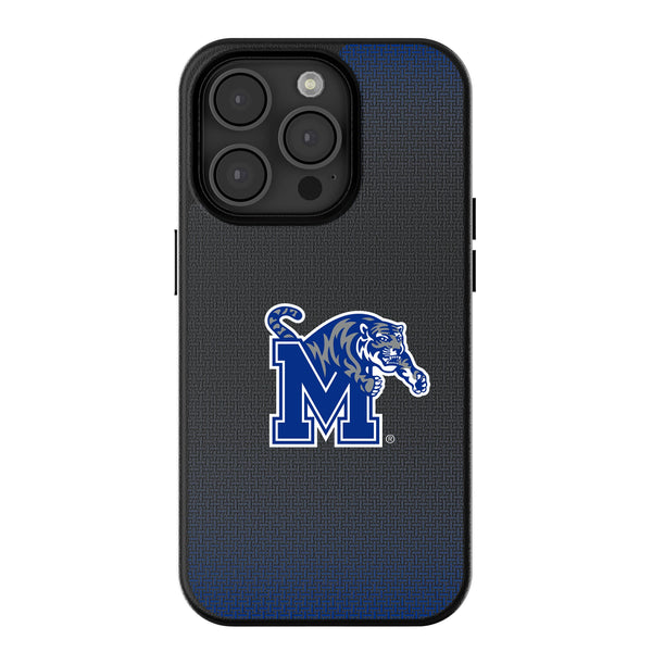 University of Memphis Tigers Linen iPhone MagSafe Compatible Phone Case for Apple iPhone