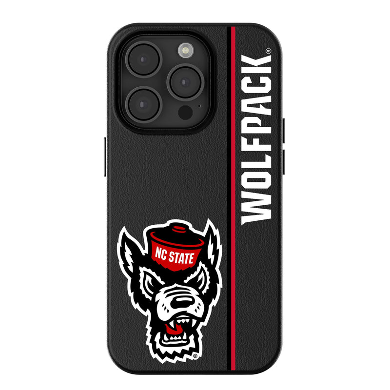 North Carolina State University Wolfpack Sidebar iPhone MagSafe Compatible Phone Case