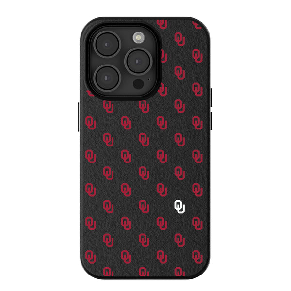 University of Oklahoma Sooners Fashion Pattern iPhone MagSafe Compatible Phone Case for Apple iPhone
