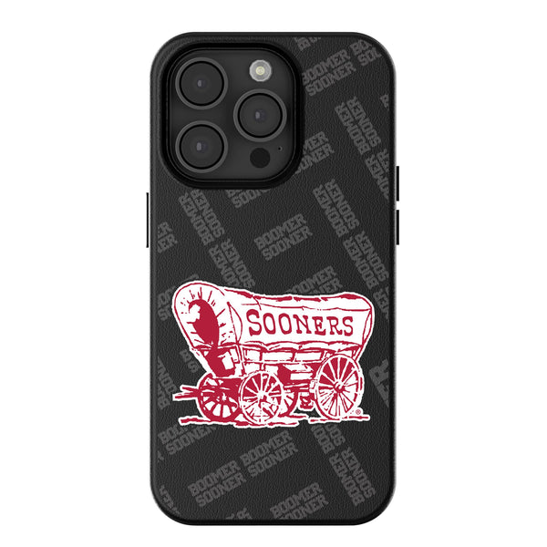 University of Oklahoma Sooners Quadtile iPhone MagSafe Compatible Phone Case for Apple iPhone