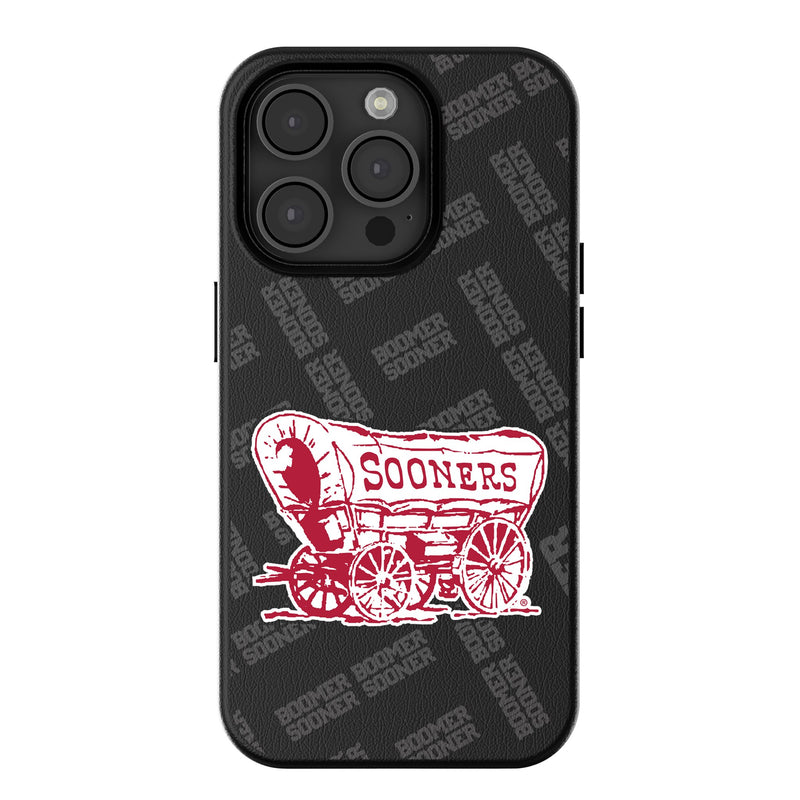 University of Oklahoma Sooners Quadtile iPhone MagSafe Compatible Phone Case for Apple iPhone