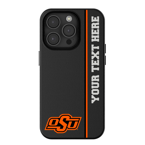 Oklahoma State University Cowboys Personalized Sidebard iPhone MagSafe Compatible Phone Case for Apple iPhone