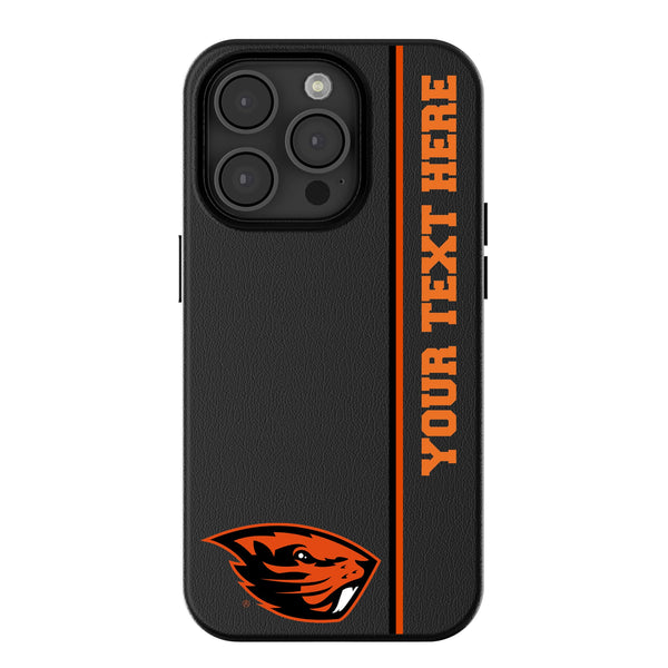 Oregon State University Beavers Personalized Sidebard iPhone MagSafe Compatible Phone Case for Apple iPhone