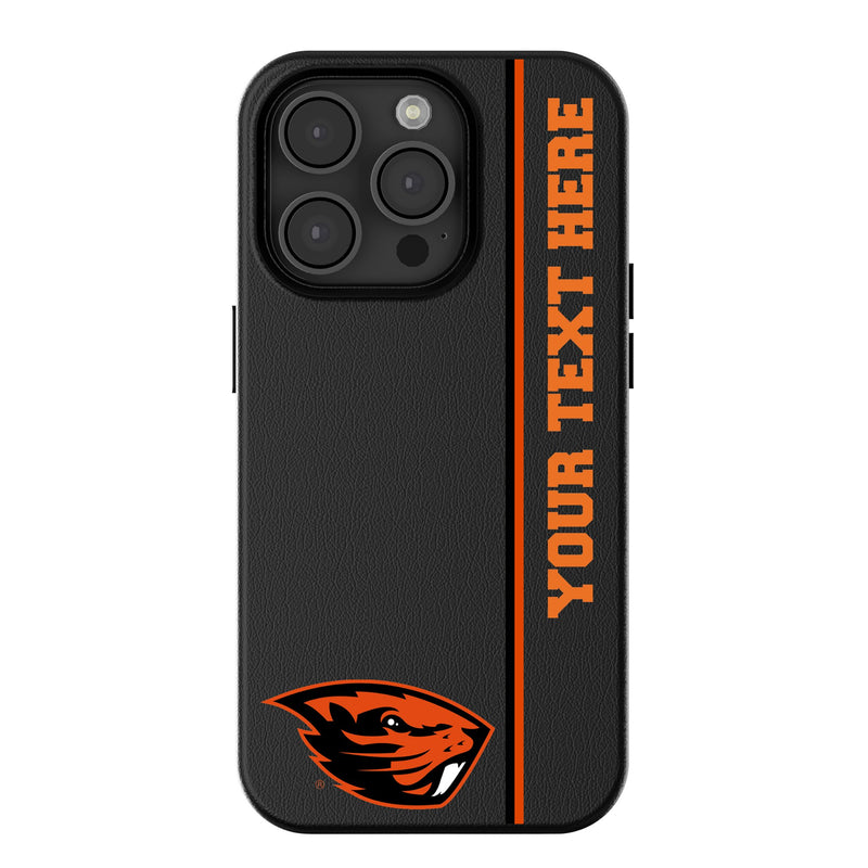 Oregon State University Beavers Personalized Sidebard iPhone MagSafe Compatible Phone Case for Apple iPhone
