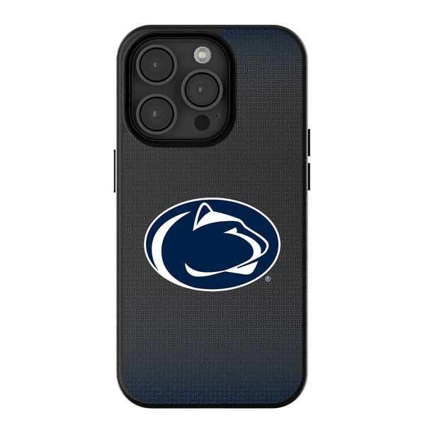 Pennsylvania State University Nittany Lions Linen iPhone MagSafe Compatible Phone Case for Apple iPhone
