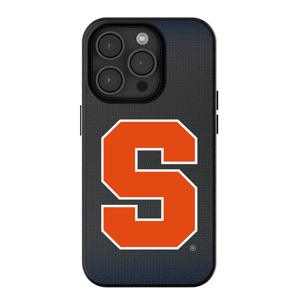 Syracuse University Orange Linen iPhone MagSafe Compatible Phone Case for Apple iPhone