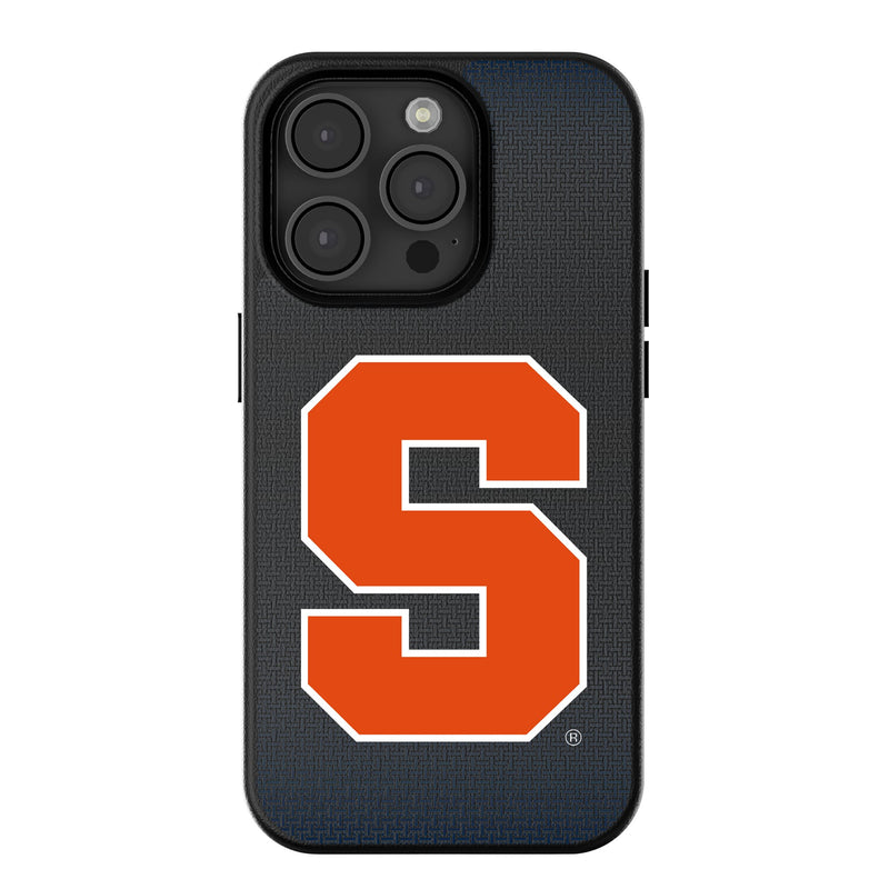 Syracuse University Orange Linen iPhone MagSafe Compatible Phone Case for Apple iPhone