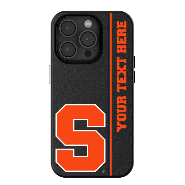 Syracuse University Orange Personalized Sidebard iPhone MagSafe Compatible Phone Case for Apple iPhone