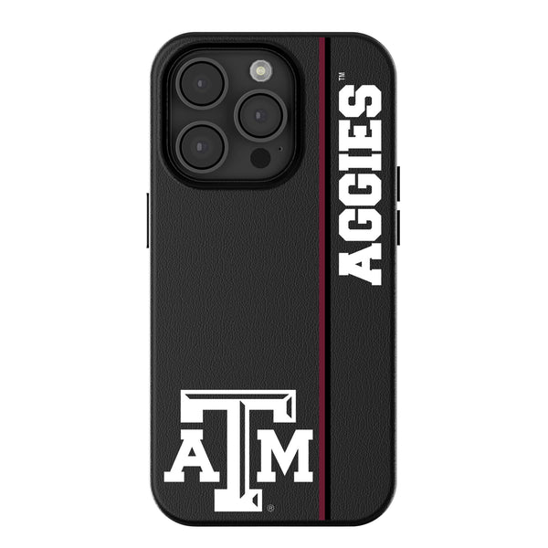 Texas A&M University Aggies Sidebar iPhone MagSafe Compatible Phone Case