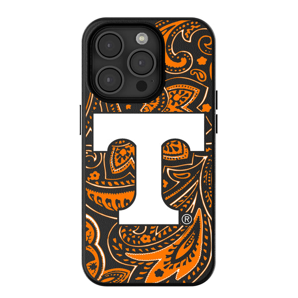 University of Tennessee Volunteers Paisley iPhone MagSafe Compatible Phone Case