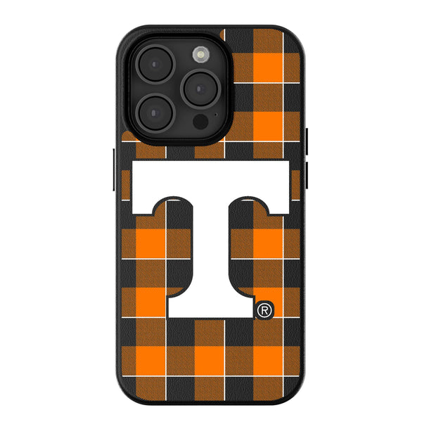 University of Tennessee Volunteers Plaid iPhone MagSafe Compatible Phone Case