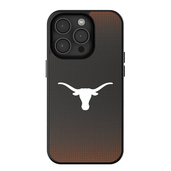 University of Texas Longhorns Linen iPhone MagSafe Compatible Phone Case for Apple iPhone