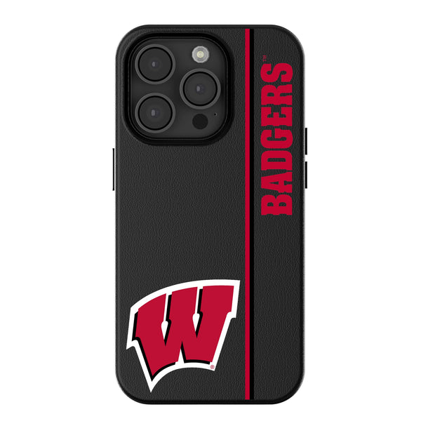 University of Wisconsin Badgers Sidebar iPhone MagSafe Compatible Phone Case