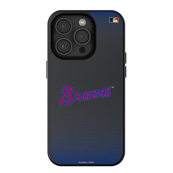 Atlanta Braves Home 2012 - Cooperstown Collection Linen iPhone MagSafe Compatible Phone Case for Apple iPhone