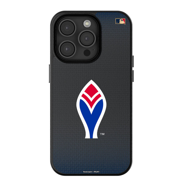 Atlanta Braves 1972-1975 - Cooperstown Collection Linen iPhone MagSafe Compatible Phone Case for Apple iPhone