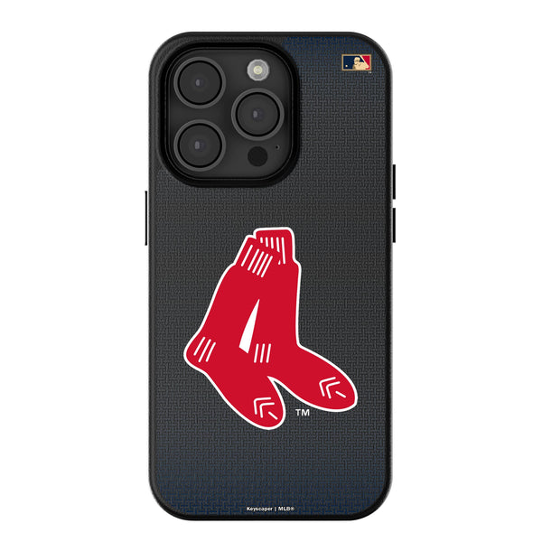 Boston Red Sox 1924-1960 - Cooperstown Collection Linen iPhone MagSafe Compatible Phone Case for Apple iPhone