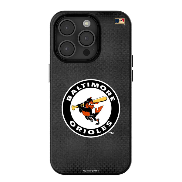 Baltimore Orioles 1966-1969 - Cooperstown Collection Linen iPhone MagSafe Compatible Phone Case for Apple iPhone