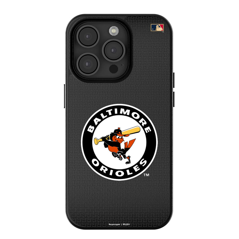 Baltimore Orioles 1966-1969 - Cooperstown Collection Linen iPhone MagSafe Compatible Phone Case for Apple iPhone