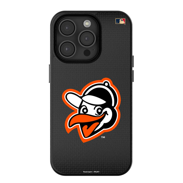 Baltimore Orioles 1955 - Cooperstown Collection Linen iPhone MagSafe Compatible Phone Case for Apple iPhone