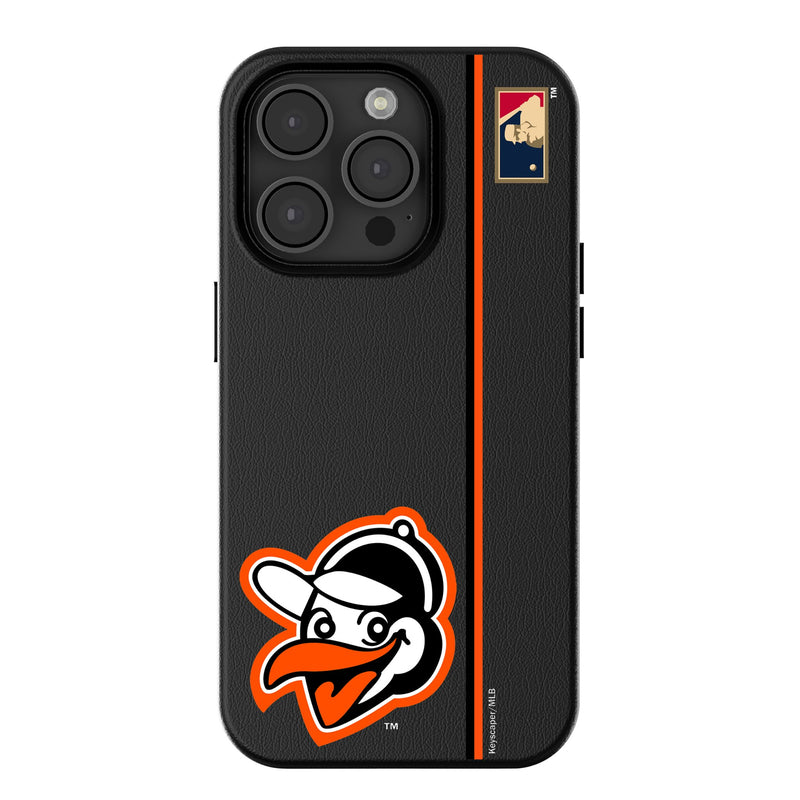 Baltimore Orioles 1955 - Cooperstown Collection Sidebar iPhone MagSafe Compatible Phone Case for Apple iPhone