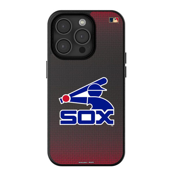 Chicago White Sox 1976-1981 - Cooperstown Collection Linen iPhone MagSafe Compatible Phone Case for Apple iPhone