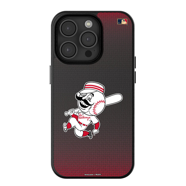 Cincinnati Reds 1953-1967 - Cooperstown Collection Linen iPhone MagSafe Compatible Phone Case for Apple iPhone
