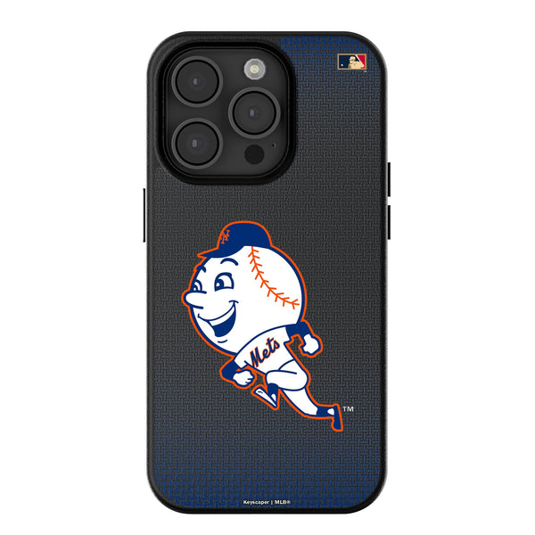 New York Mets 2014 - Cooperstown Collection Linen iPhone MagSafe Compatible Phone Case for Apple iPhone