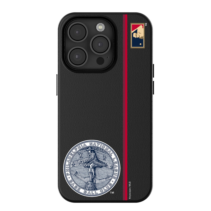 Philadelphia Phillies 1915-1943 - Cooperstown Collection Sidebar iPhone MagSafe Compatible Phone Case for Apple iPhone
