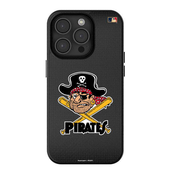 Pittsburgh Pirates 1958-1966 - Cooperstown Collection Linen iPhone MagSafe Compatible Phone Case for Apple iPhone