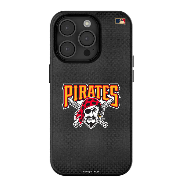 Pittsburgh Pirates 1997-2013 - Cooperstown Collection Linen iPhone MagSafe Compatible Phone Case for Apple iPhone