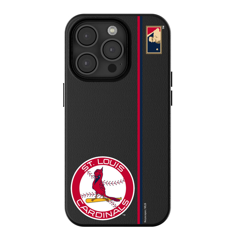 St Louis Cardinals 1966-1997 - Cooperstown Collection Sidebar iPhone MagSafe Compatible Phone Case for Apple iPhone