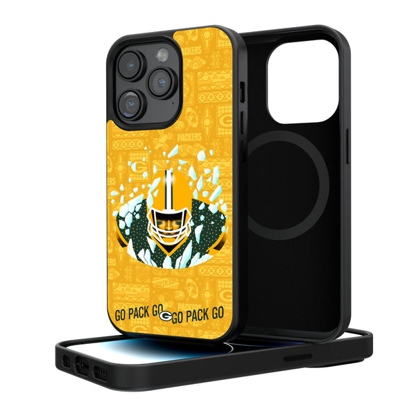Green Bay Packers 2024 Illustrated Limited Edition iPhone Magnetic Phone Case