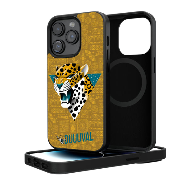 Jacksonville Jaguars 2024 Illustrated Limited Edition iPhone Magnetic Phone Case