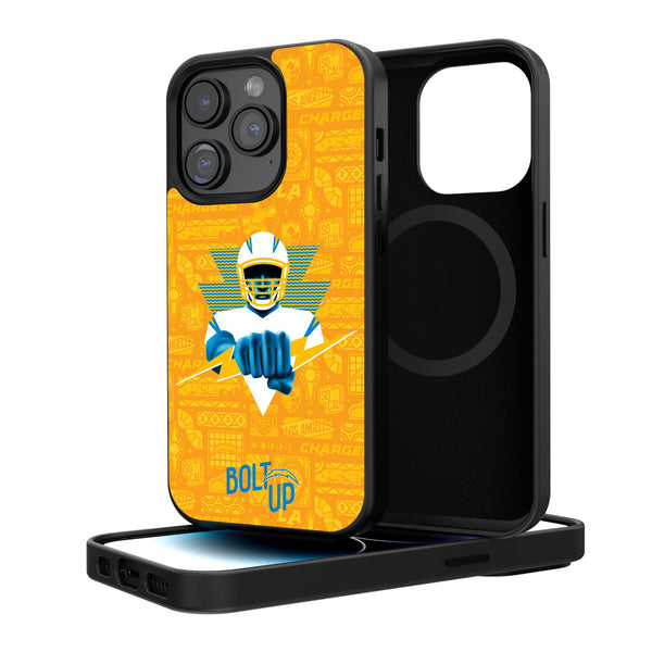 Los Angeles Chargers 2024 Illustrated Limited Edition iPhone Magnetic Phone Case