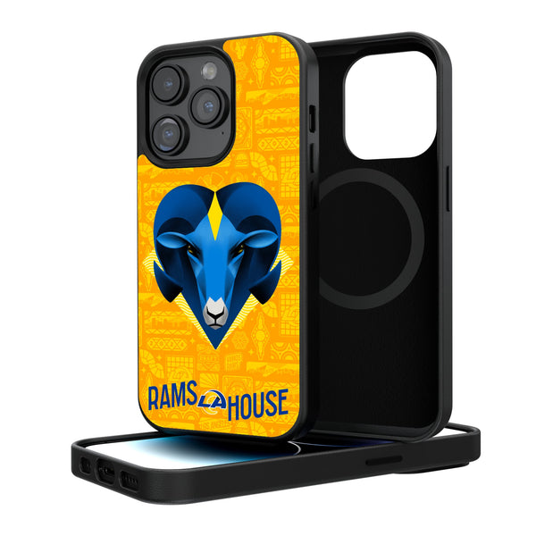 Los Angeles Rams 2024 Illustrated Limited Edition iPhone Magnetic Phone Case
