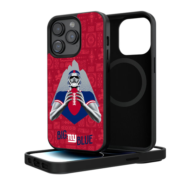 New York Giants 2024 Illustrated Limited Edition iPhone Magnetic Phone Case