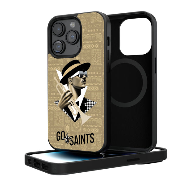 New Orleans Saints 2024 Illustrated Limited Edition iPhone Magnetic Phone Case