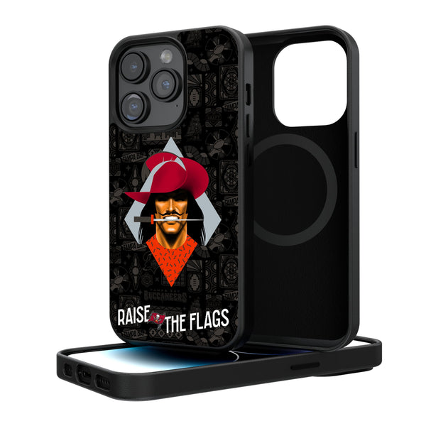 Tampa Bay Buccaneers 2024 Illustrated Limited Edition iPhone Magnetic Phone Case