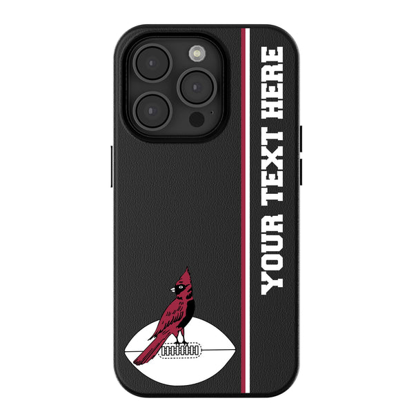 Chicago Cardinals 1947-1959 Historic Collection Personalized Sidebard iPhone MagSafe Compatible Phone Case for Apple iPhone