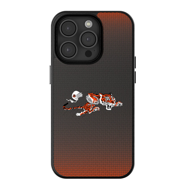 Cincinnati Bengals Historic Collection Linen iPhone MagSafe Compatible Phone Case for Apple iPhone