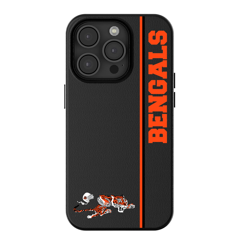 Cincinnati Bengals Historic Collection Sidebar iPhone MagSafe Compatible Phone Case for Apple iPhone