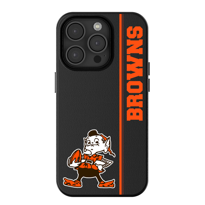 Cleveland Browns Historic Collection Sidebar iPhone MagSafe Compatible Phone Case for Apple iPhone