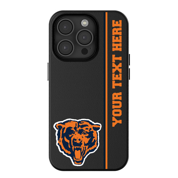 Chicago Bears 1946 Historic Collection Personalized Sidebard iPhone MagSafe Compatible Phone Case for Apple iPhone
