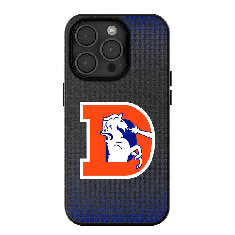 Denver Broncos 1993-1996 Historic Collection Linen iPhone MagSafe Compatible Phone Case for Apple iPhone