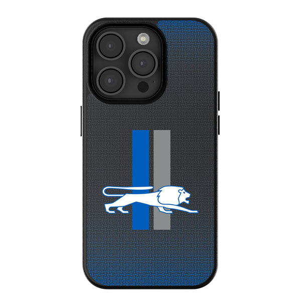 Detroit Lions Retro Linen iPhone MagSafe Compatible Phone Case for Apple iPhone